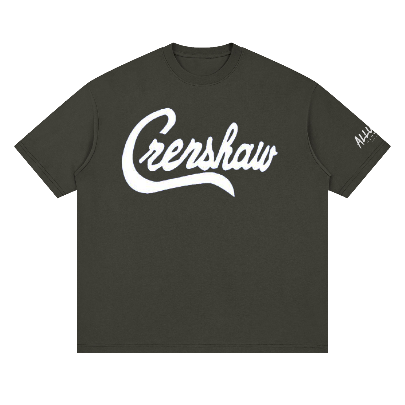 Crenshaw Streetwear Loose Drop Shoulder T-Shirt