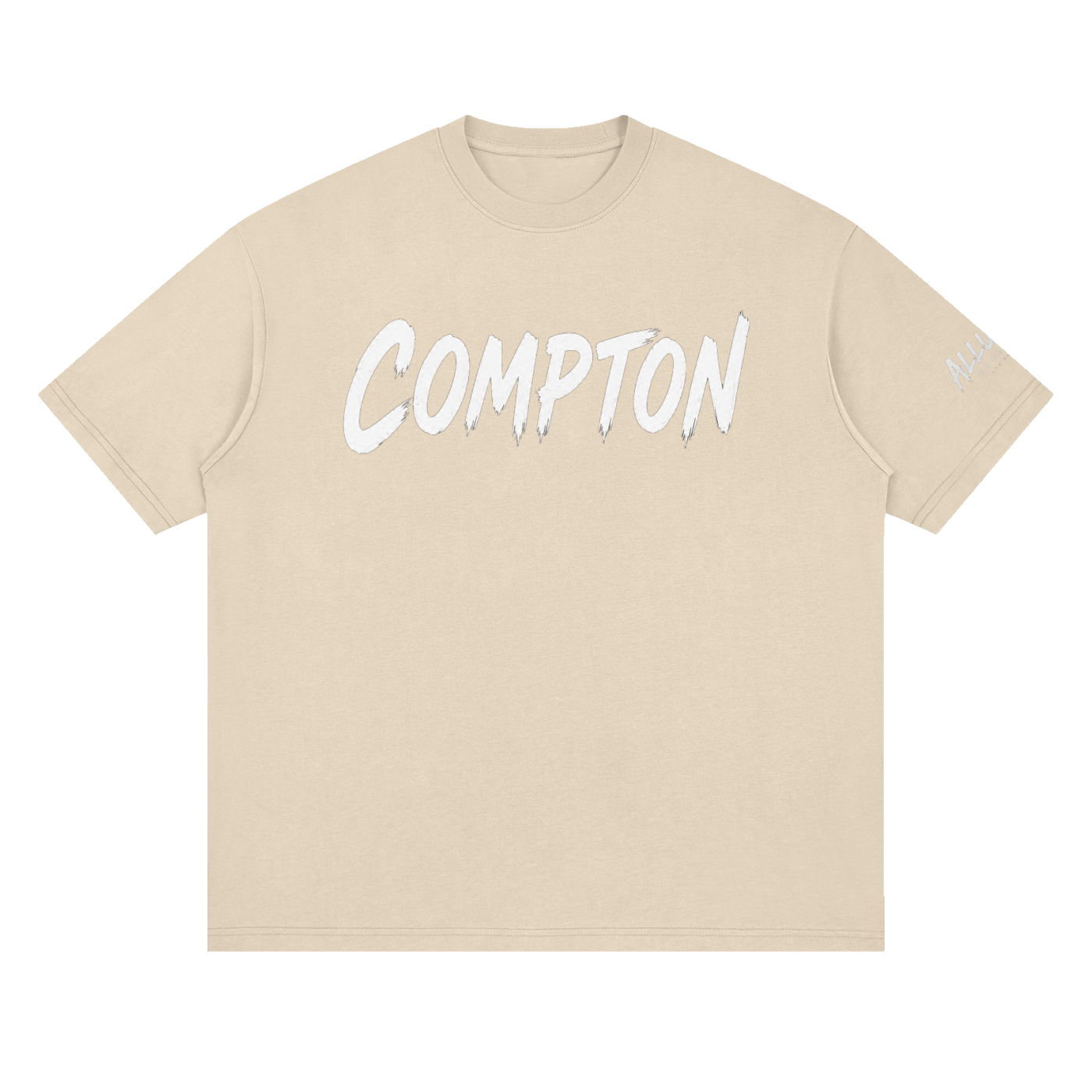 Compton Streetwear Loose Drop Shoulder T-Shirt