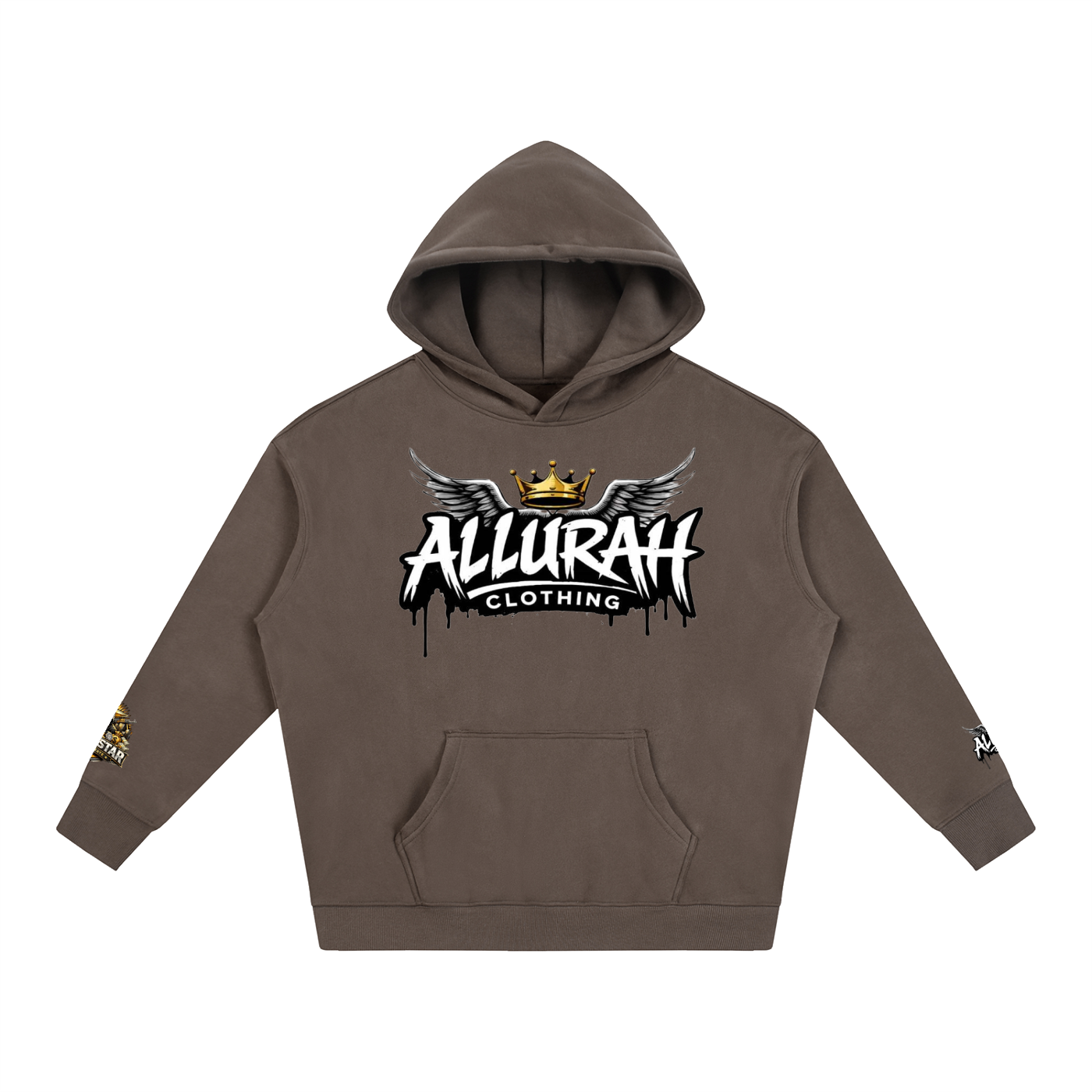 Allurah Oversize Fleeced Hoodie