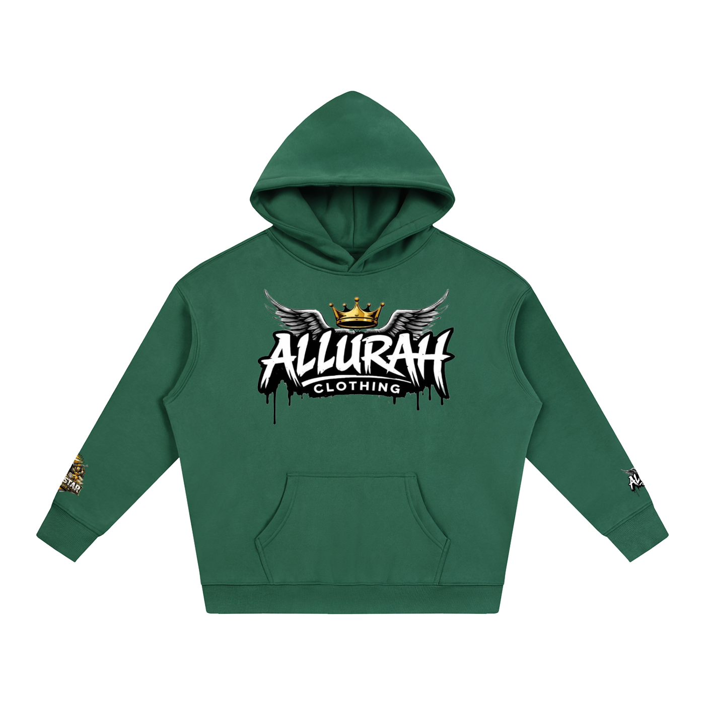 Allurah Oversize Fleeced Hoodie