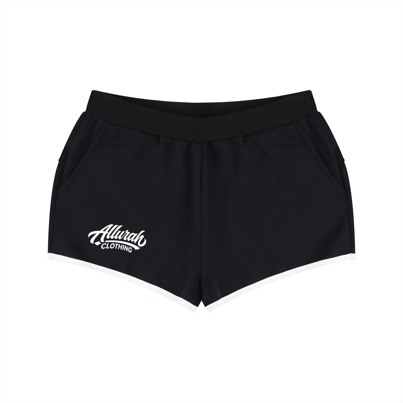 Women's Retro Contrast Binding Shorts