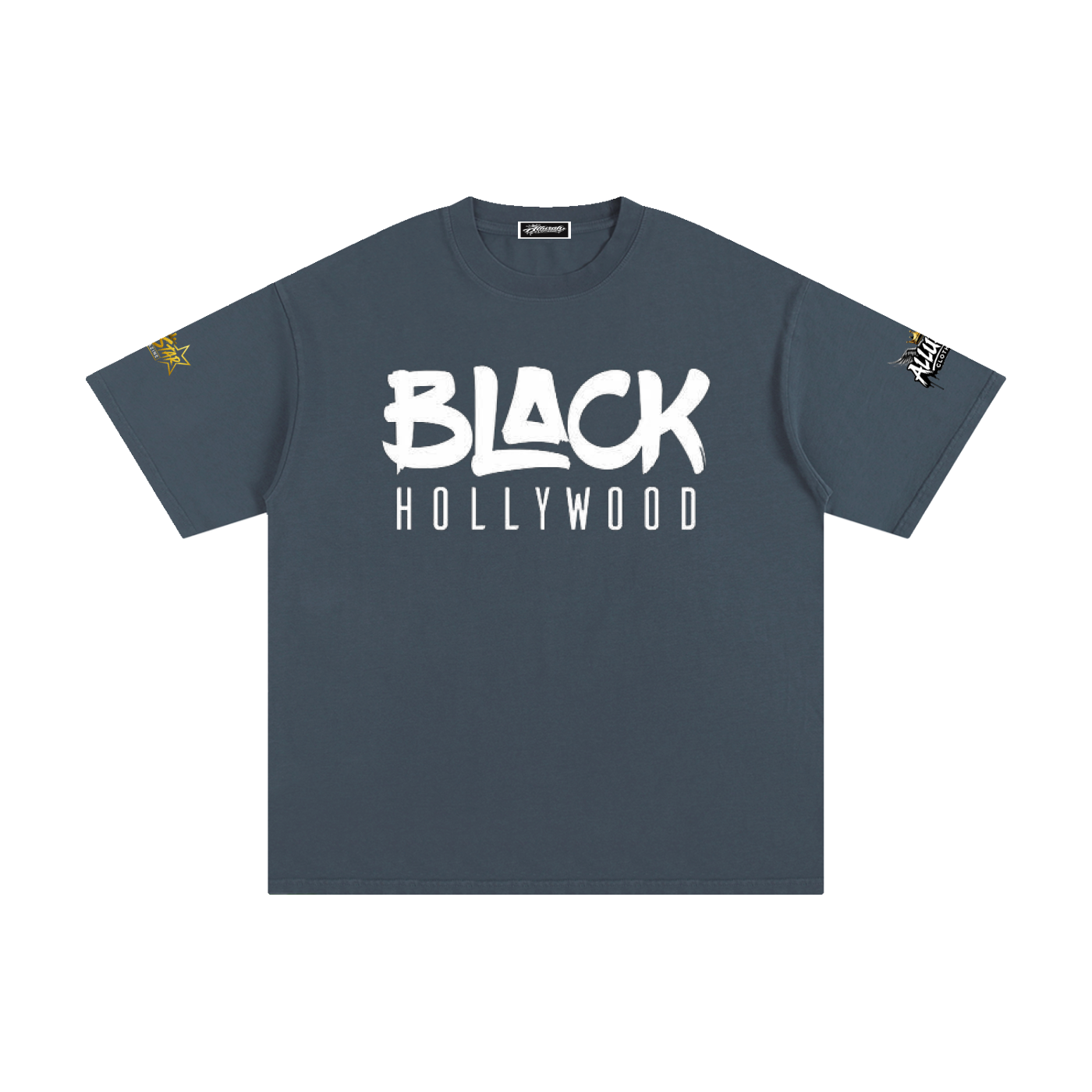 black hollywood Unisex Pure Cotton T-Shirt
