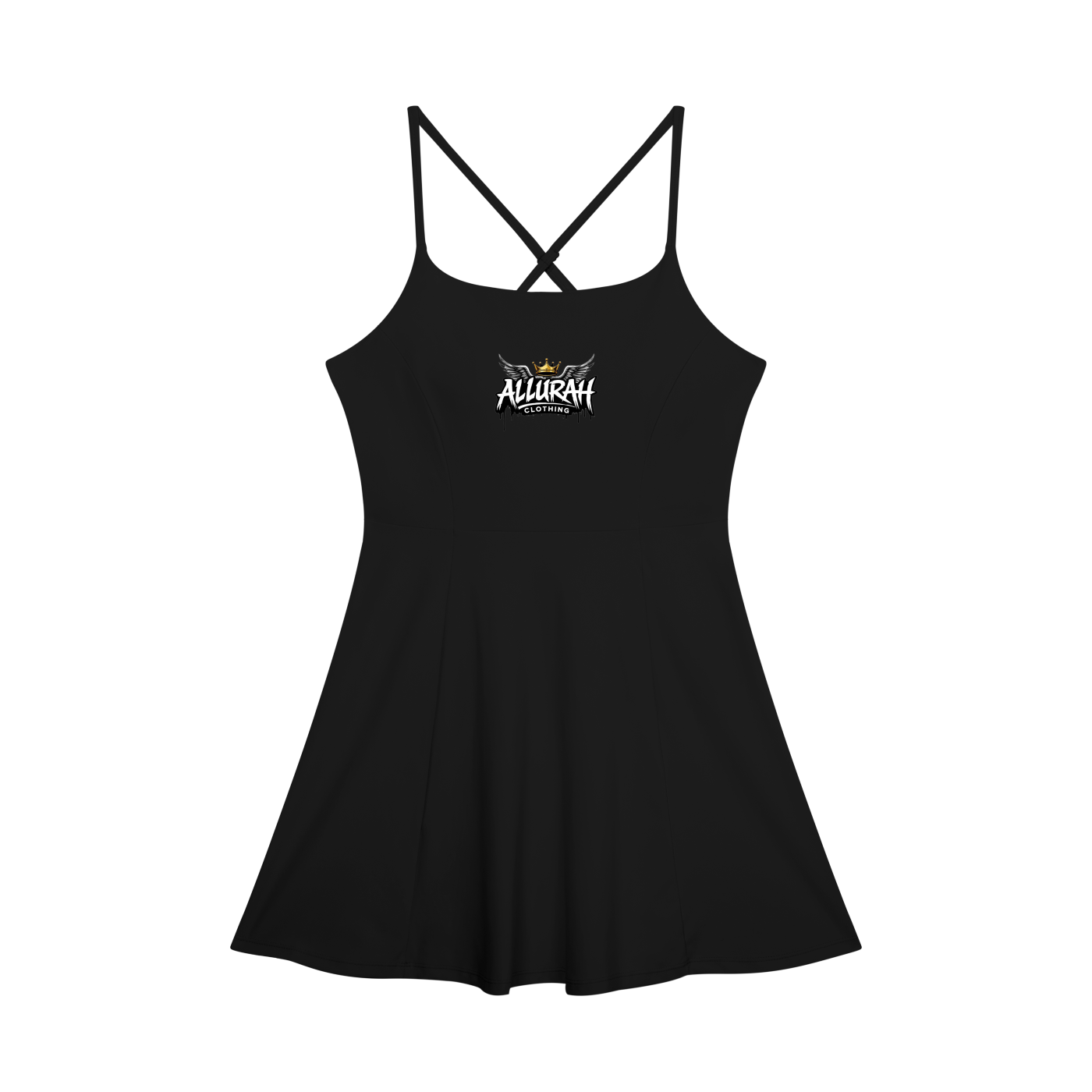 allurah Women’s Paneled A-Line Dress