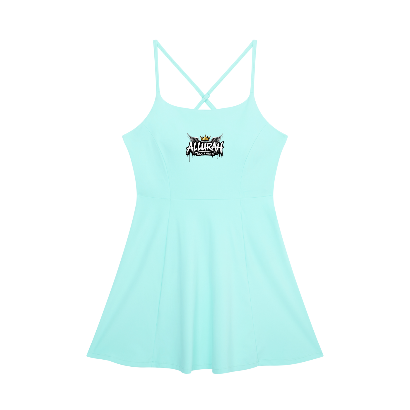 allurah Women’s Paneled A-Line Dress