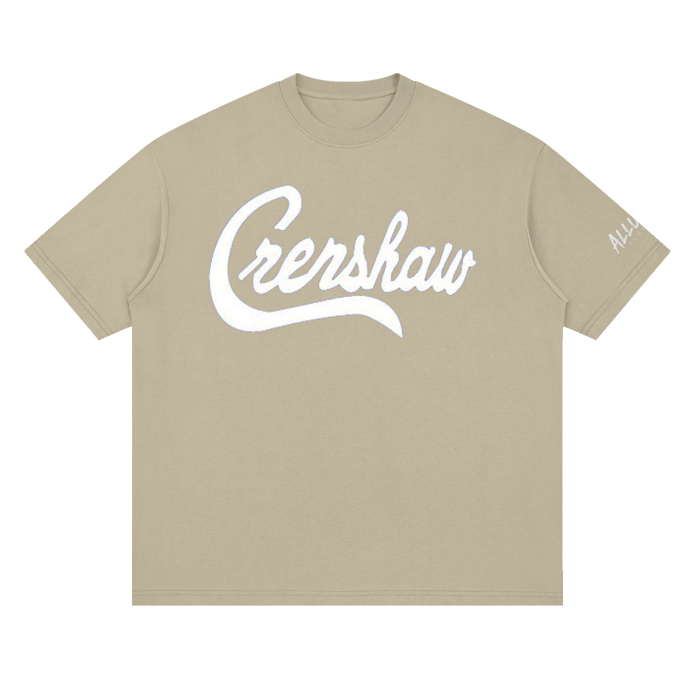 Crenshaw Streetwear Loose Drop Shoulder T-Shirt