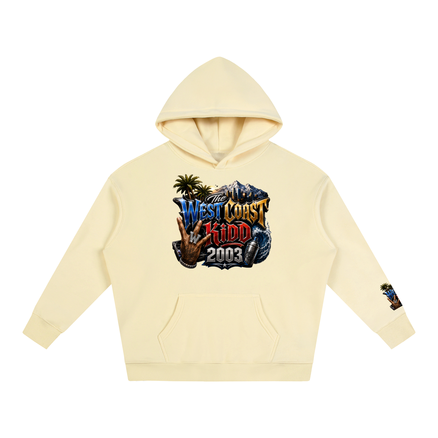 Oversize Fleeced Hoodie