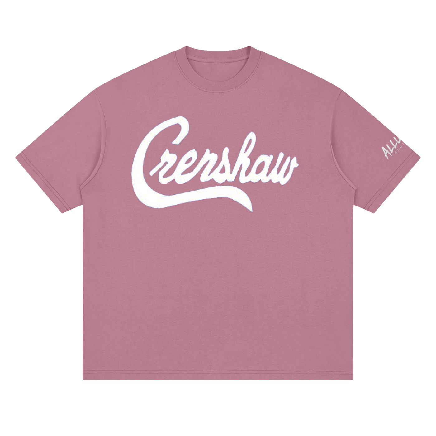 Crenshaw Streetwear Loose Drop Shoulder T-Shirt
