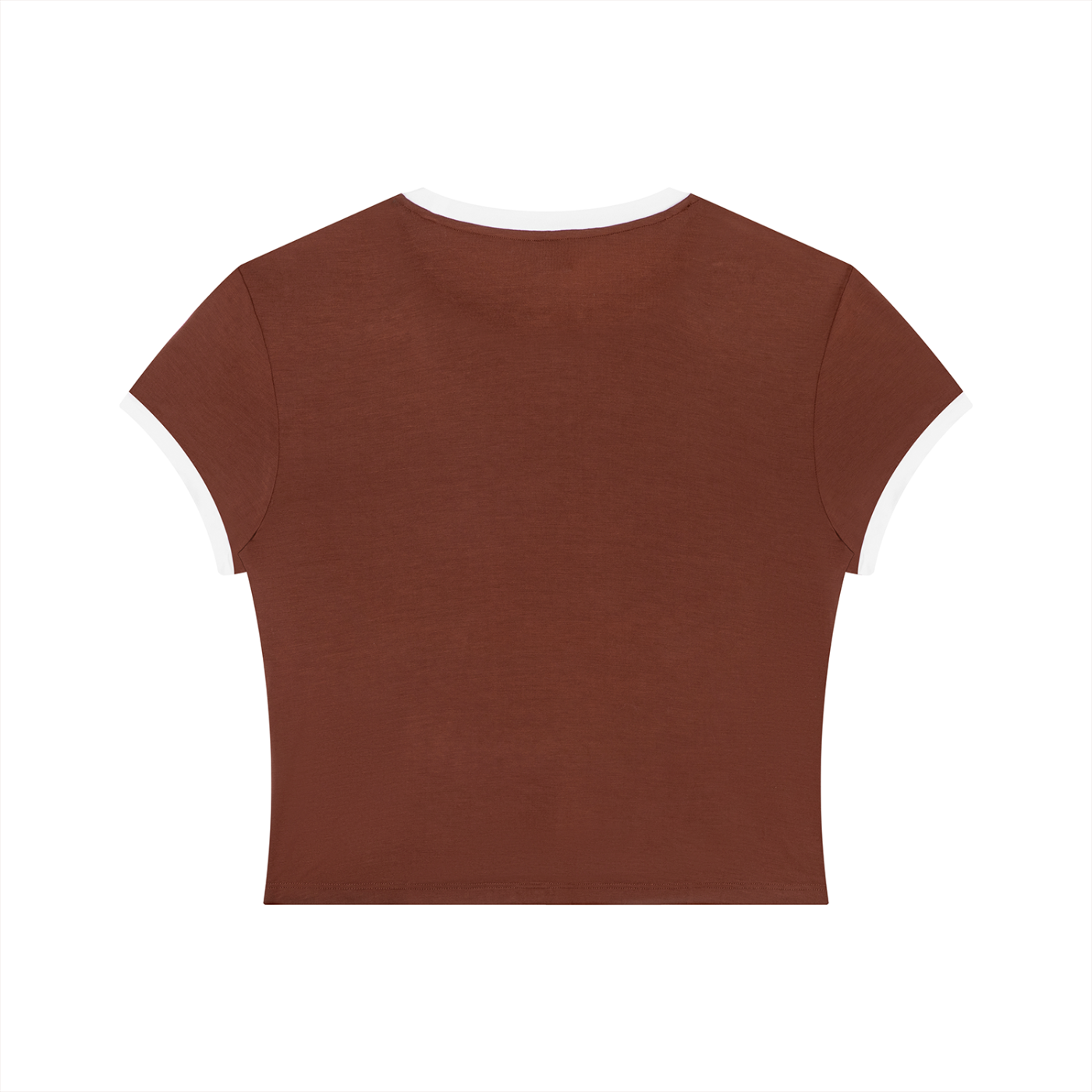 Black Hollywood Women's Slim Color Block T-Shirt