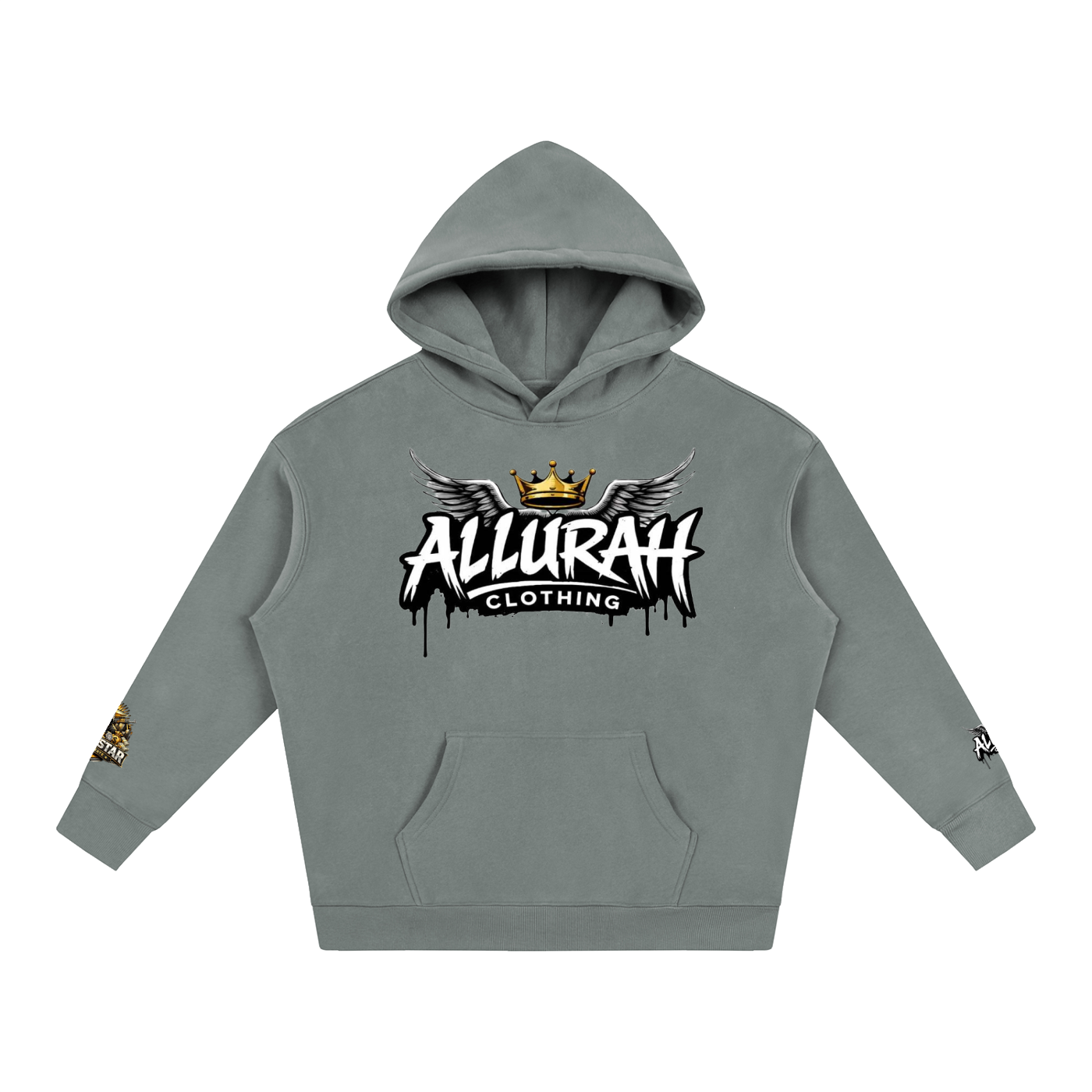 Allurah Oversize Fleeced Hoodie