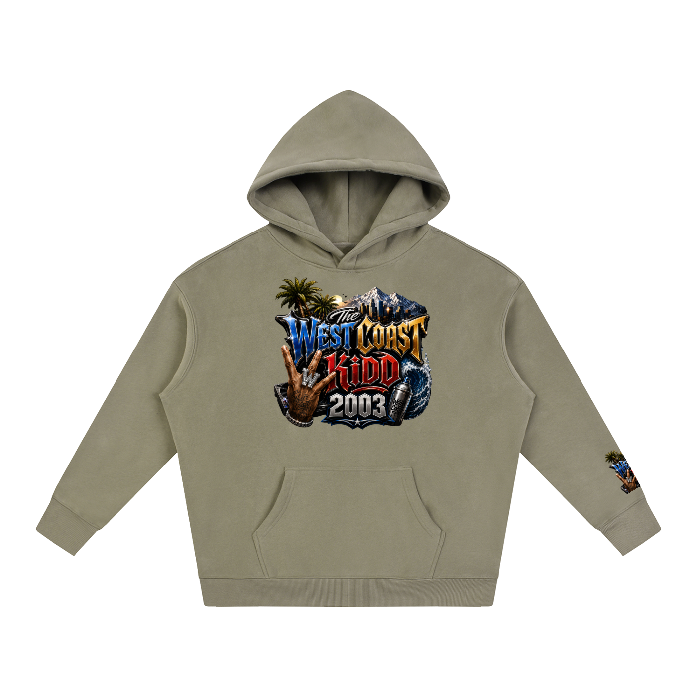 Oversize Fleeced Hoodie