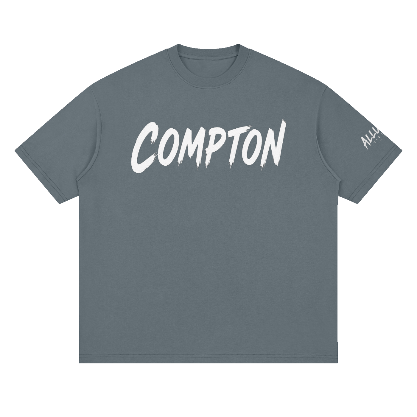 Compton Streetwear Loose Drop Shoulder T-Shirt