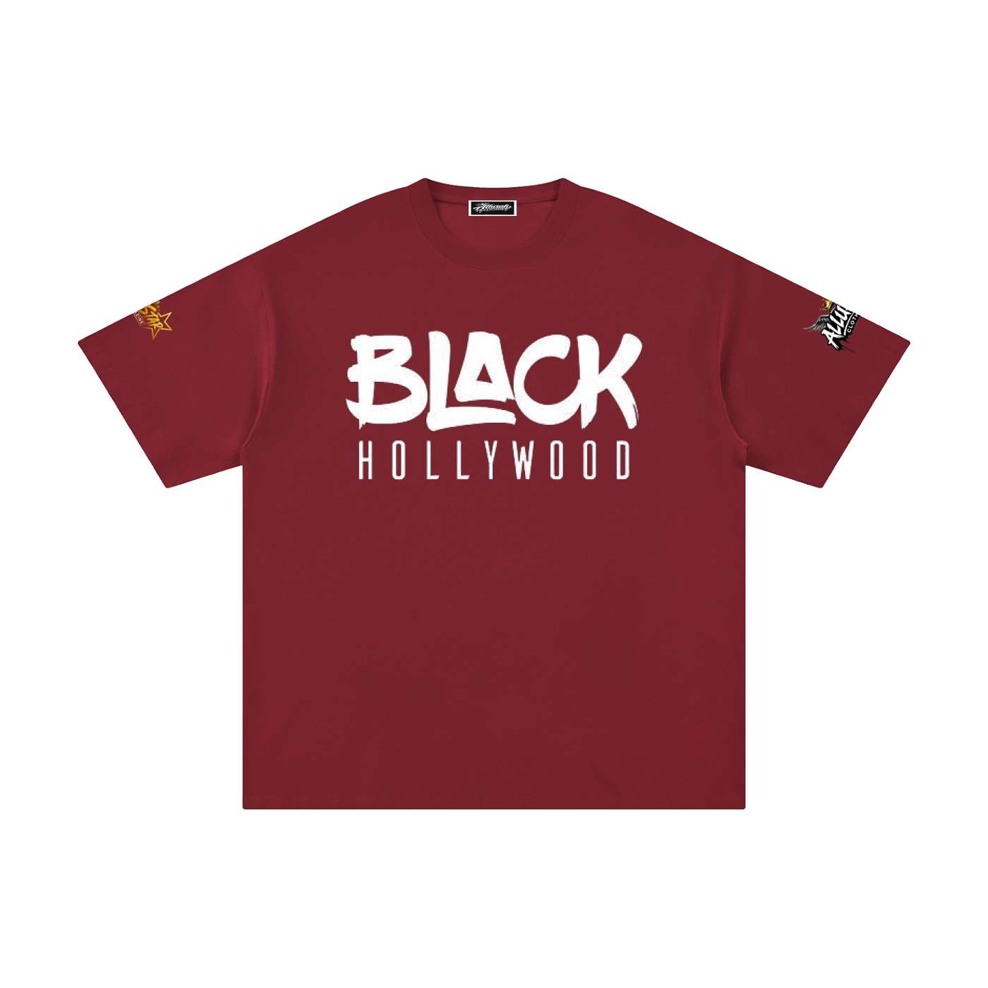 black hollywood Unisex Pure Cotton T-Shirt