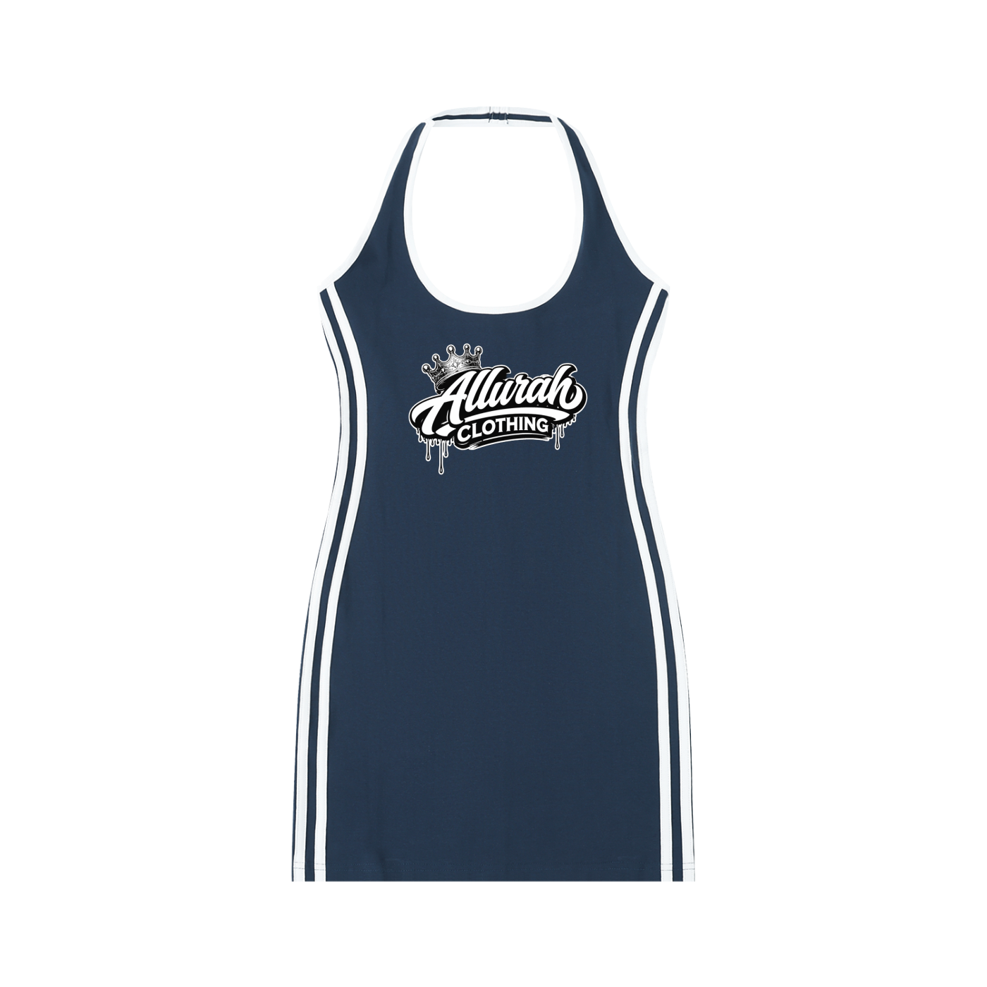 Women's Binding Tight Halter Dress
