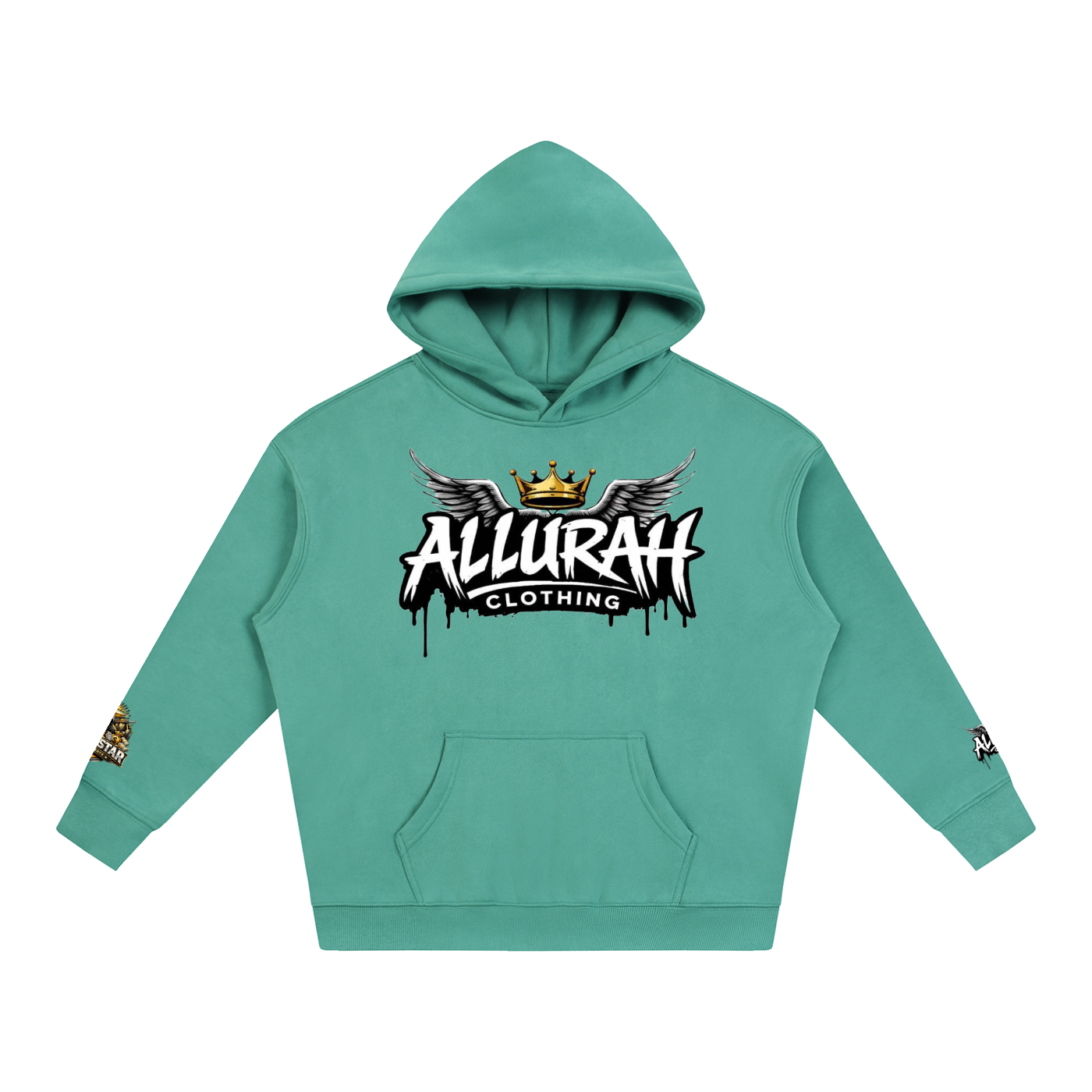 Allurah Oversize Fleeced Hoodie