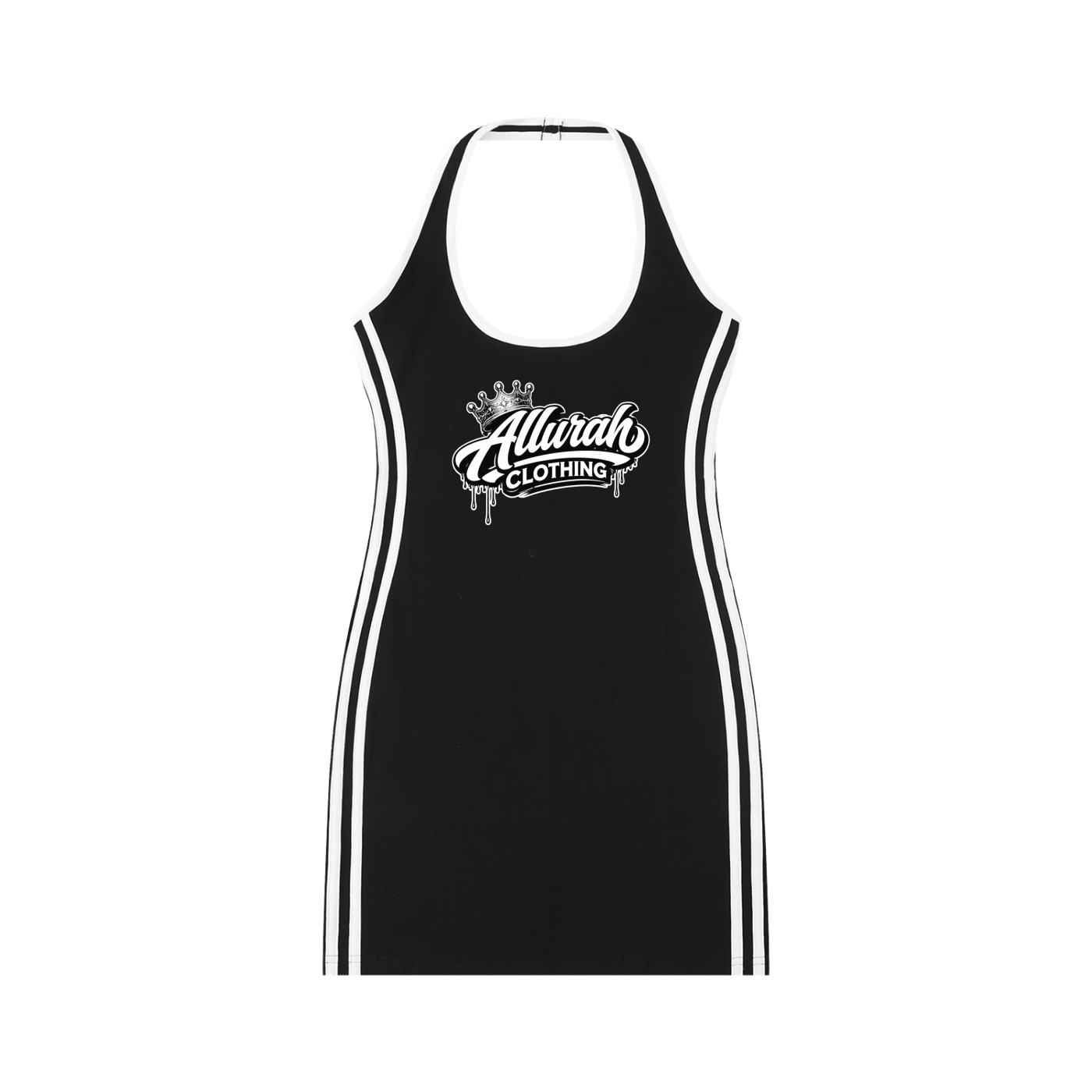 Women's Binding Tight Halter Dress