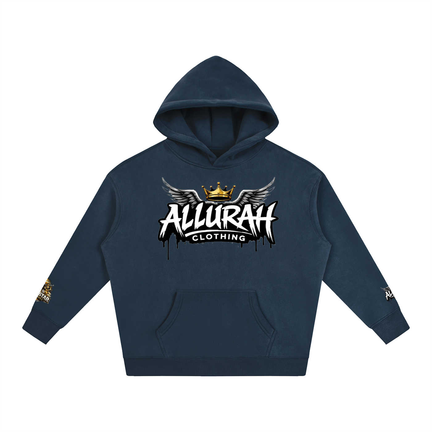 Allurah Oversize Fleeced Hoodie