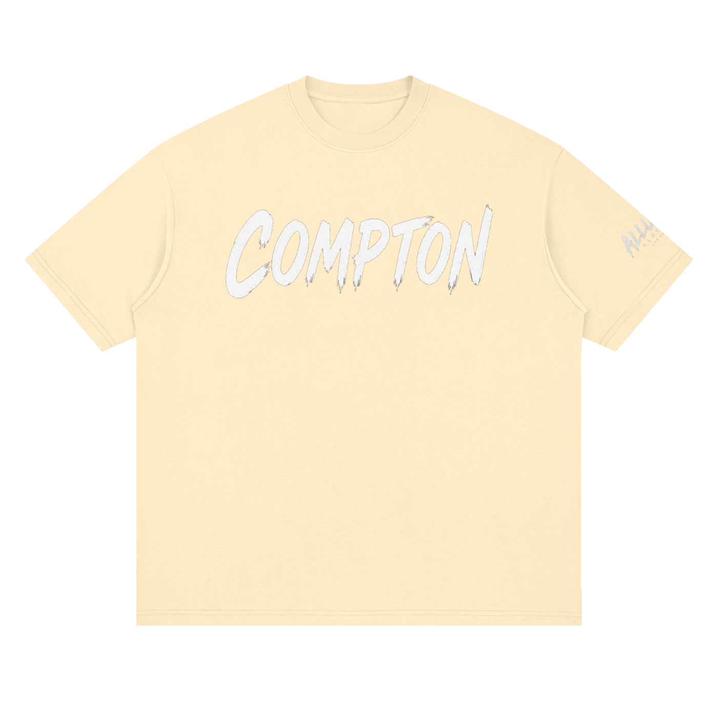 Compton Streetwear Loose Drop Shoulder T-Shirt